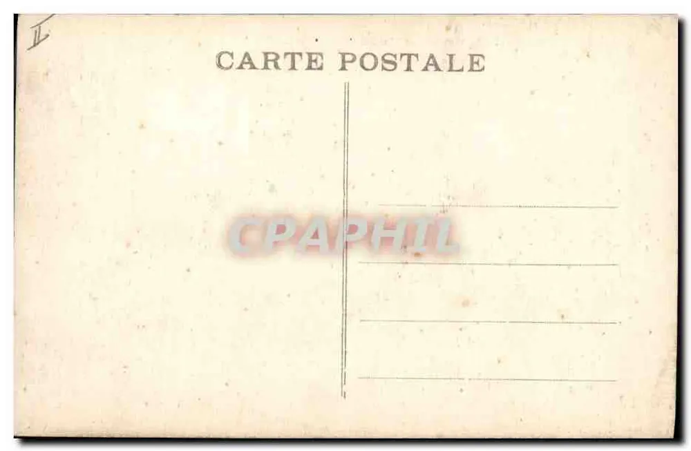 Cruzador "JULES MICHELET" — n°718 — editor não identificado - Verso