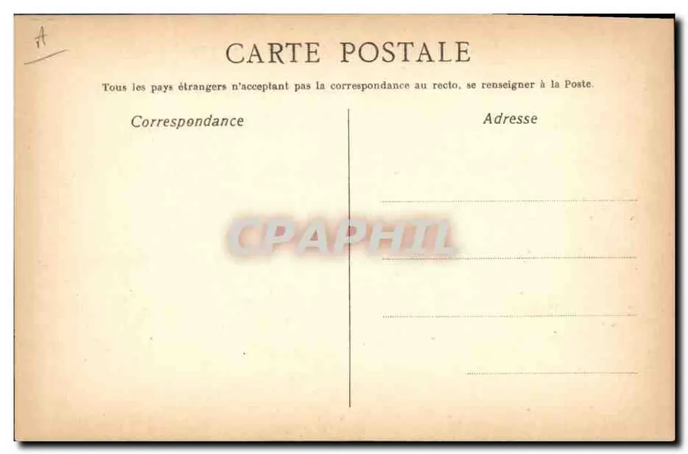 Plaisir d'Amor — No 64 — H-J-W Paris - Verso