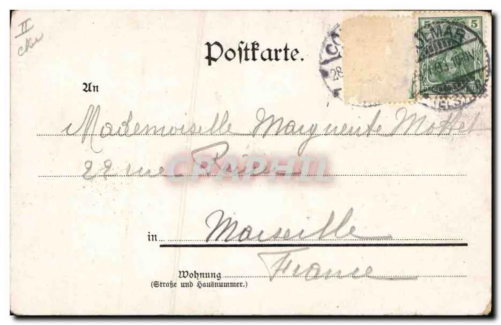 Elsasserin — Alsacienne — Delis - Verso