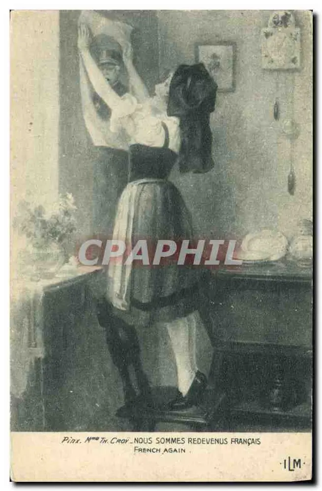 Mulher retirando um uniforme — N° 14 — ILM - Frente