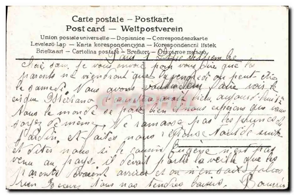 Kwiaty i koperta — Tęczowa miłość — Wydawca nieznany - Rewers