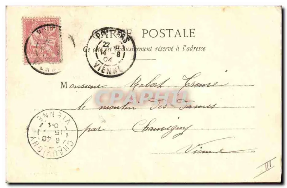 Kavallerie gegen Infanterie — Hochmut! — Phototypie A. Bralet & Cie, Nantes - Rückseite