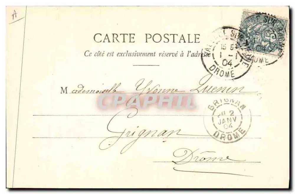 Ich bringe Hoffnung — Soubraits — Phototype A. Béaeret & Cie, Nancy - Rückseite