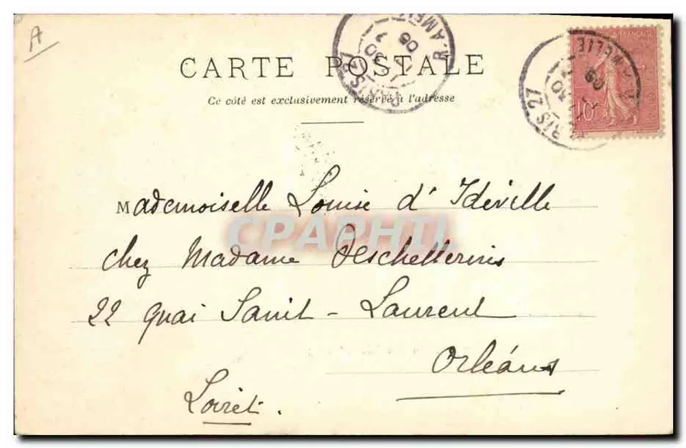 Jauréguiberry, Cuirassé de primera clase — Edición Levot et C - Reverso