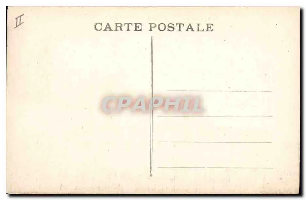 Cruzador "JULES MICHELET" — série 718 — editor não identificado - Verso