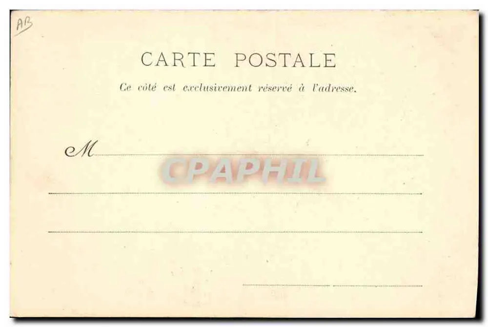 Pastora e carneiros — cena pastoral — Héger et Cie, Samur, Nancy - Verso