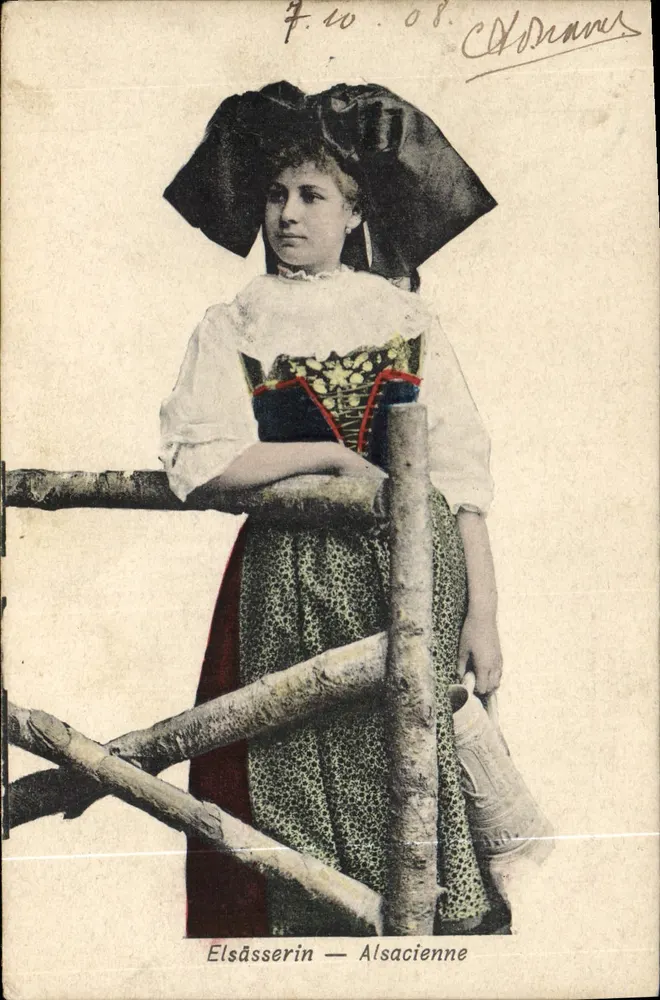 Elsässerin — Alsaciana — C.D. Dranvers - Frente