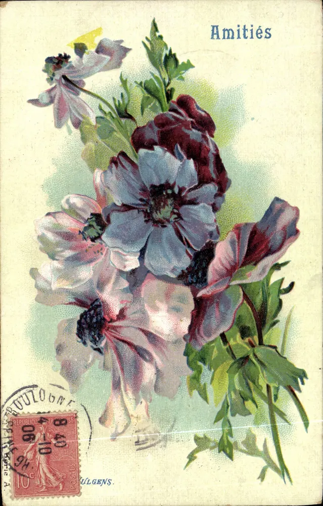 Flores — Amizades — Editor: P. Ulgens - Frente