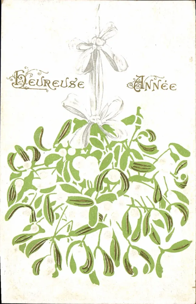 Boule de gui — 'Heureuse Année' — wydawca nieznany, numer seryjny nieznany - Awers