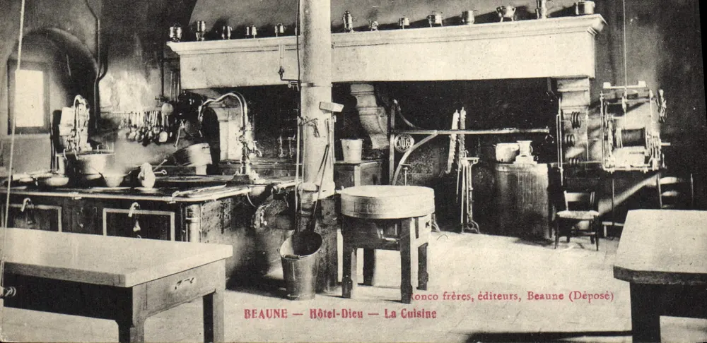 Beaune — Hôtel-Dieu — A Cozinha — Ronco frères, editores, Beaune (Depositado) - Frente