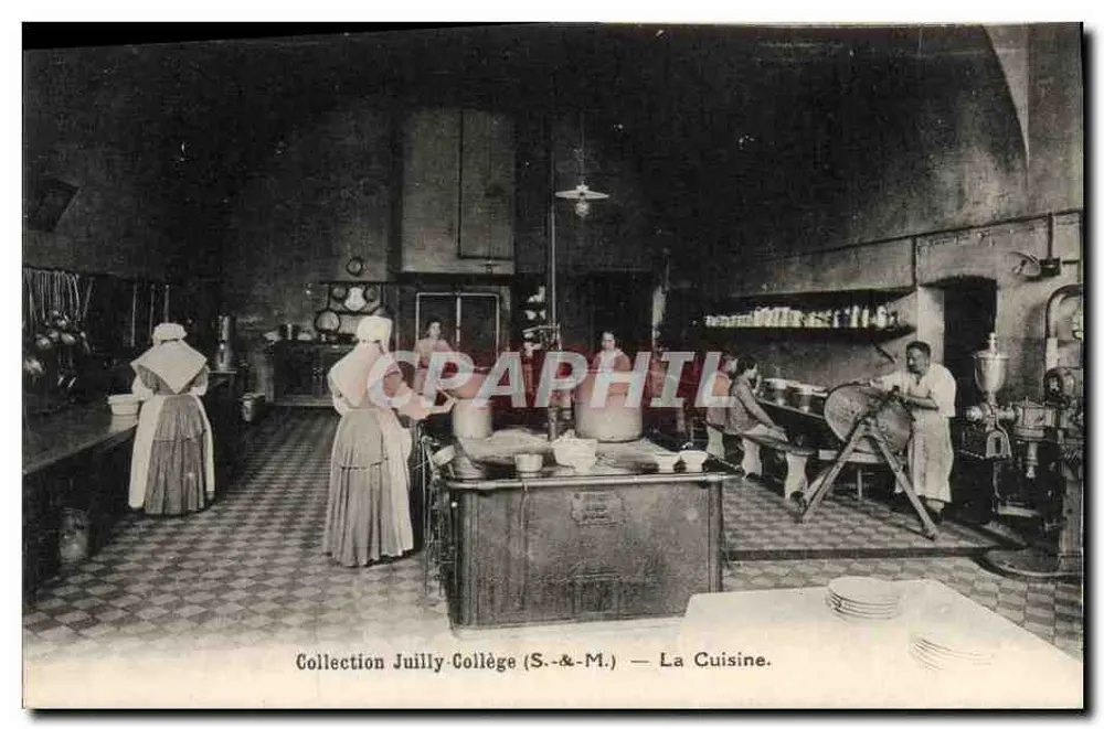 A Cozinha — Coleção Juilly-Collège (S.-&-M.) - Frente