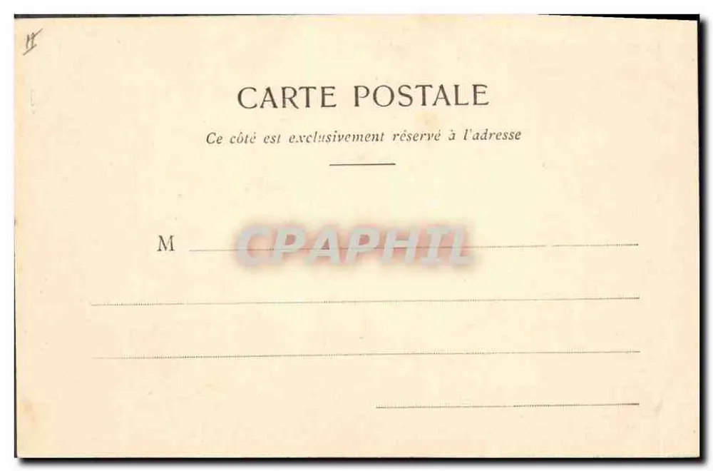 Im Wagen — Liebesszene — Phototypie A. Bergeret et Cie — Nancy, Nr. IX - Rückseite
