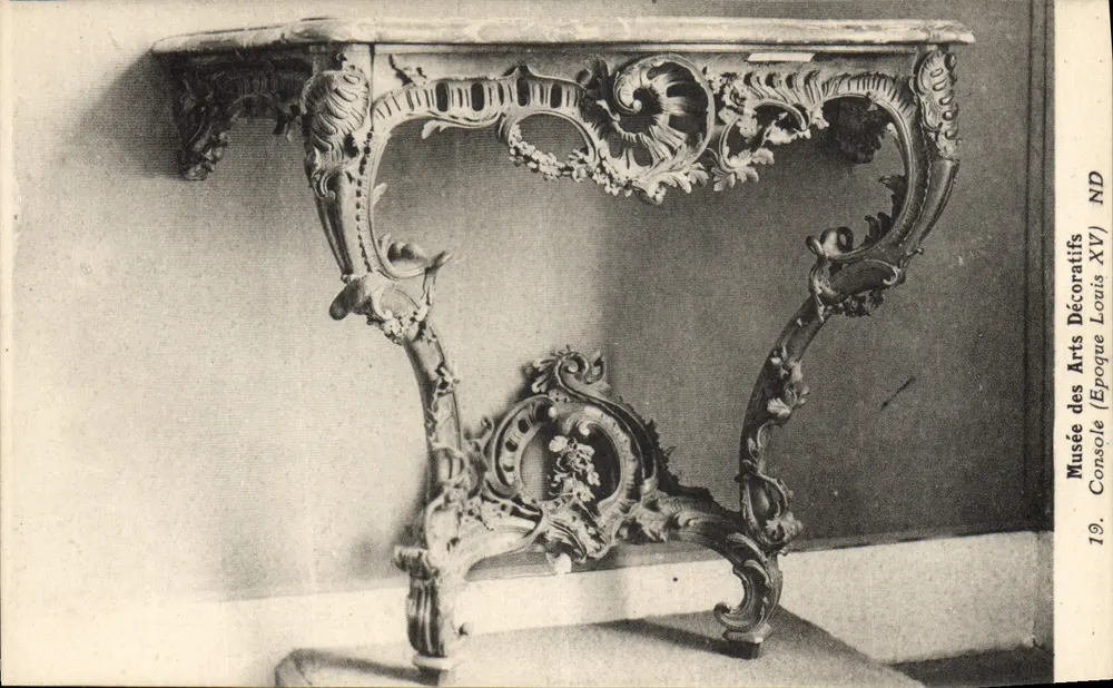 Console Louis XV — Museu dos Artes Decorativas — n°19 - Frente