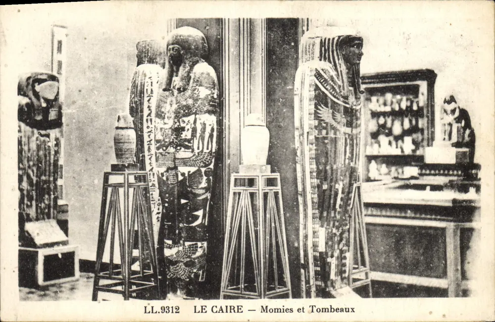 O Caire — Momias e Tumbas — LL.9312 - Frente