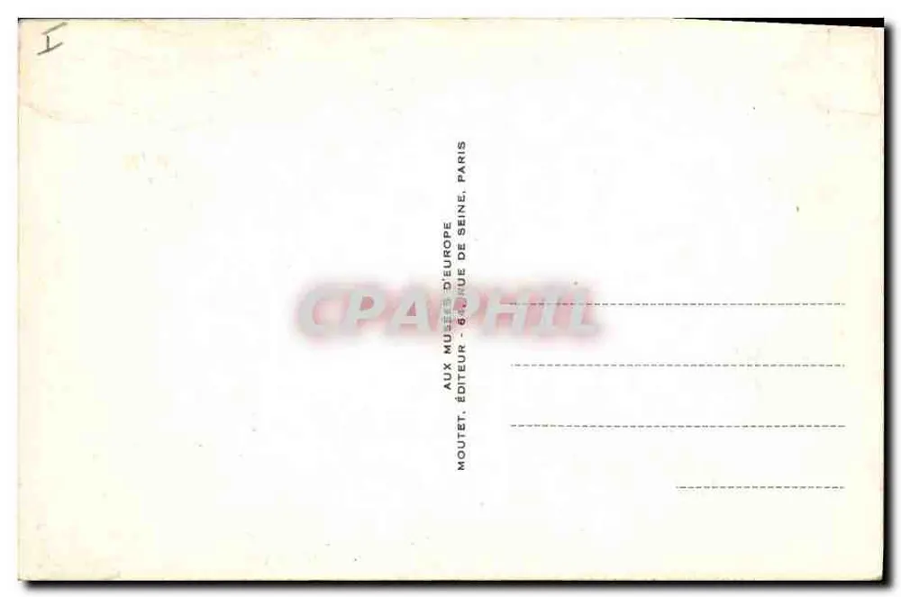 O Caire — Momias e Tumbas — LL.9312 - Verso