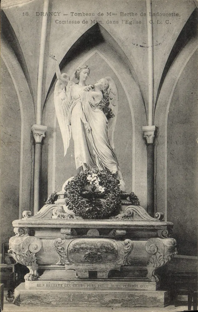Drancy — Grab von Madame Berthe de Ladoucette — Gräfin von Mun — G.L.C. - Vorderseite