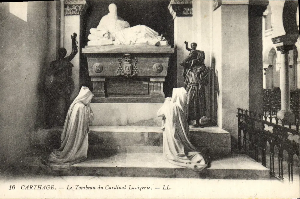 Cartago — O Túmulo do Cardeal Lavigerie — LL. n°16 - Frente