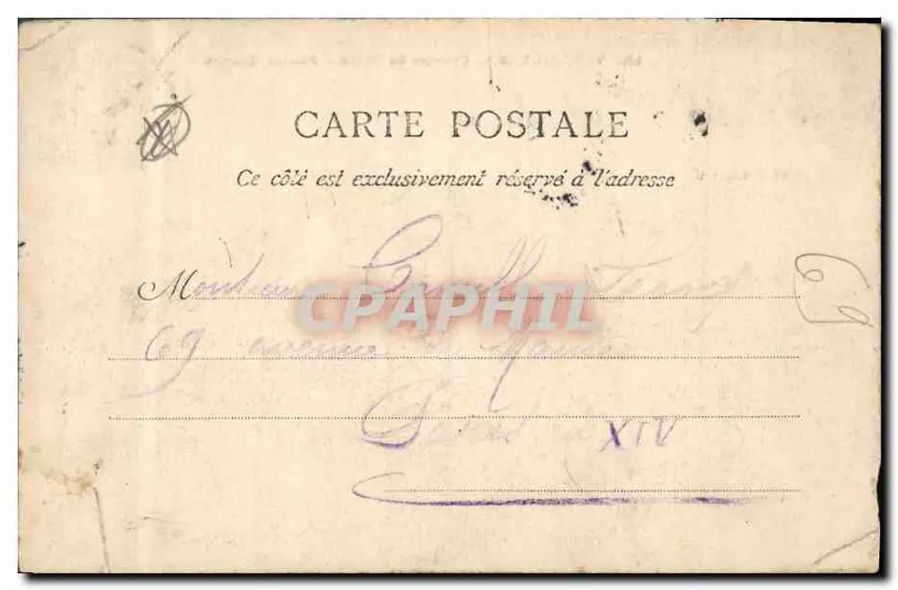 Versailles — Caserne du Génie — Petites Ecuries — Éditeur : Versailles - Rückseite