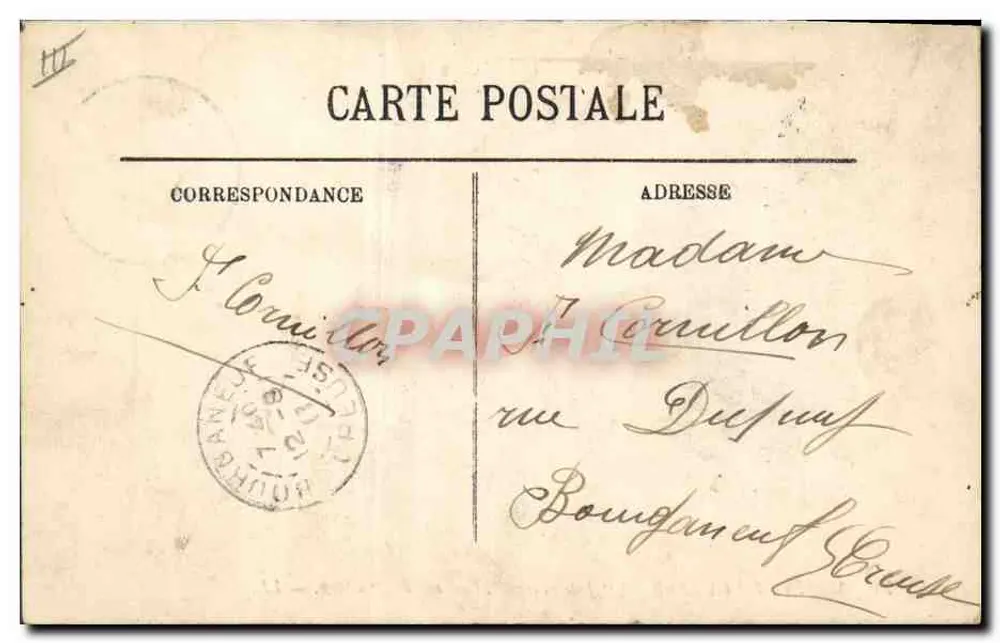 Kreuzer der ersten Klasse 'Jules Ferry' — Marine — Verlag LL, Nr. 74 - Rückseite