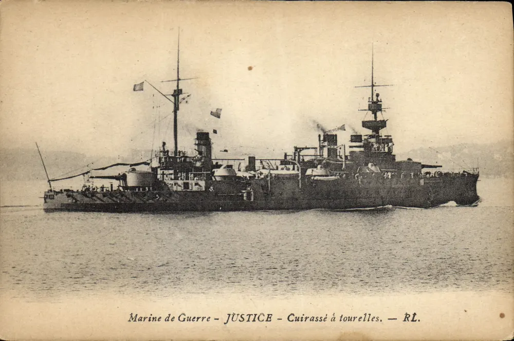 Marinha de Guerra - JUSTICE - Navio de torres — RL - Frente