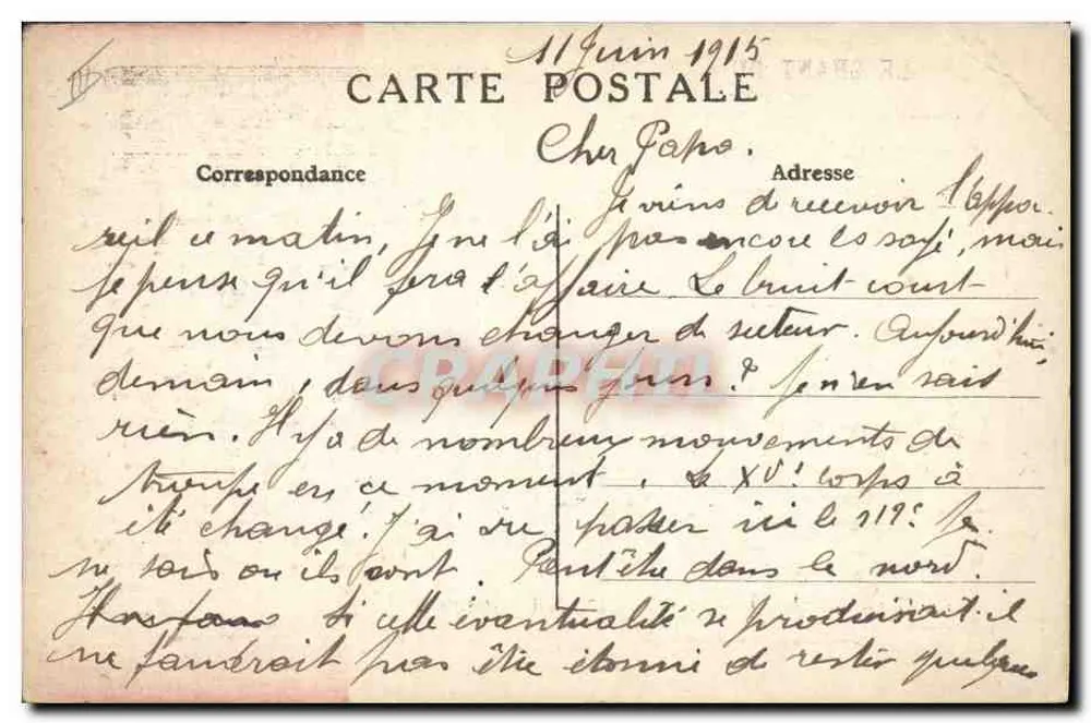 Die Marseillaise — Nationalhymne — C.V. Paris - Rückseite