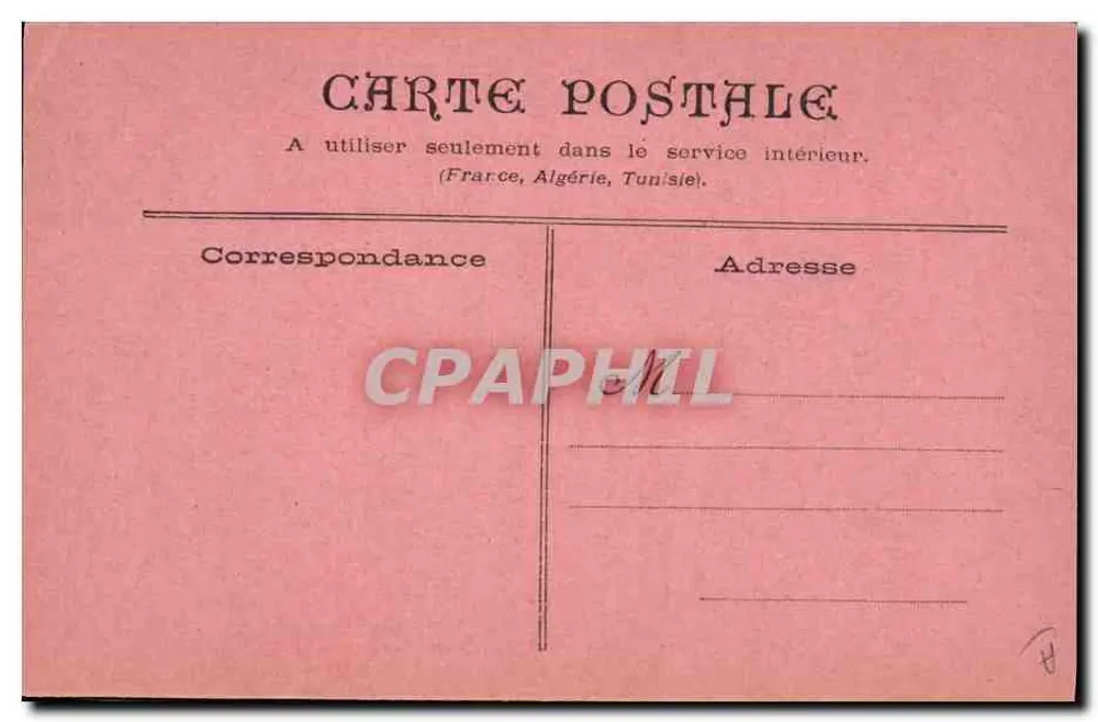 Les Béquilles — Canção de Jean Vézère — Impressora P. Feron-Vrau, Paris - Verso