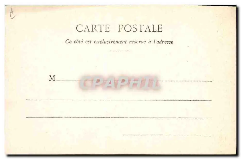 Pastora sob a chuva — Velhas Canções — Edição Fototipia A. Bergeret et Cie, Nancy - Verso