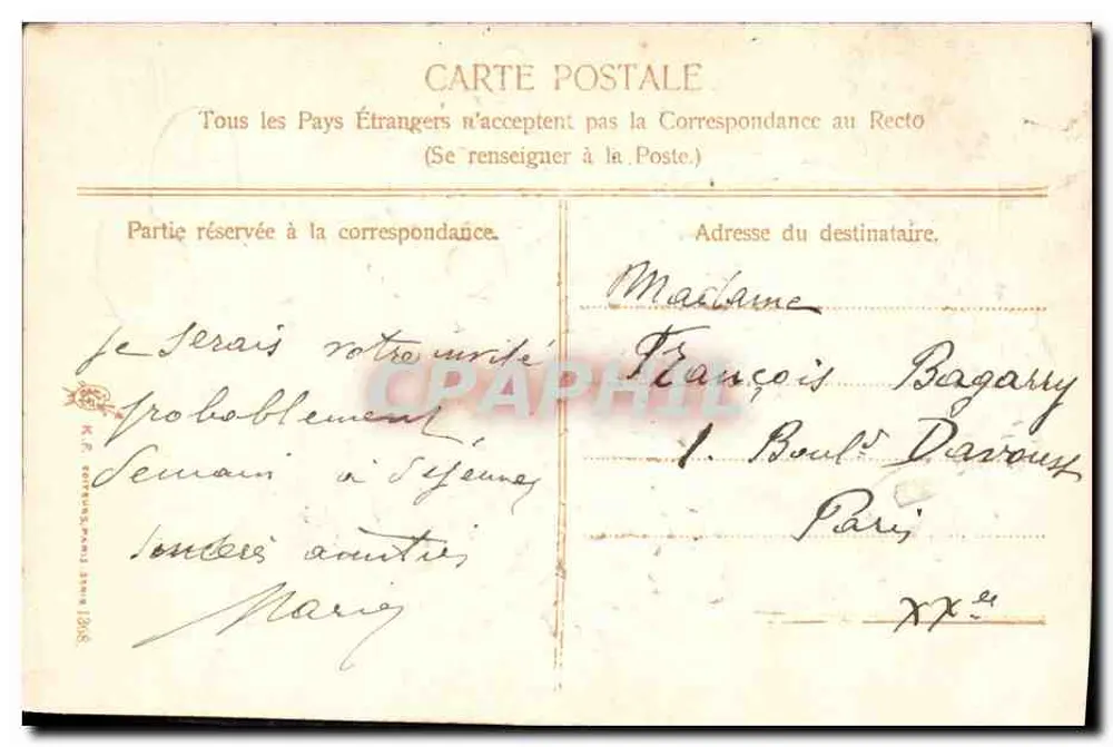 Buquê de flores azuis — Páscoa — editor não visível - Verso
