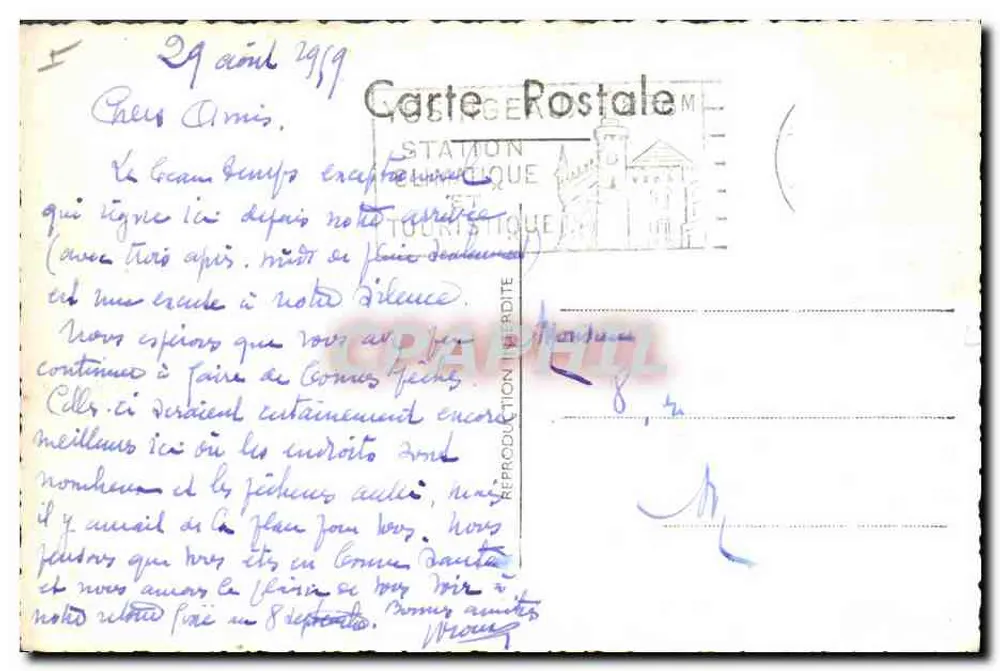 Barragem da Estação Geológica e Turística — Casigene — editor não visível - Verso