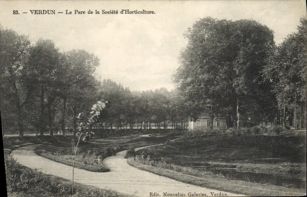 Verdun — Der Park der Gesellschaft für Gartkultur — Edit. Nouvelles Galeries, Verdun - Vorderseite