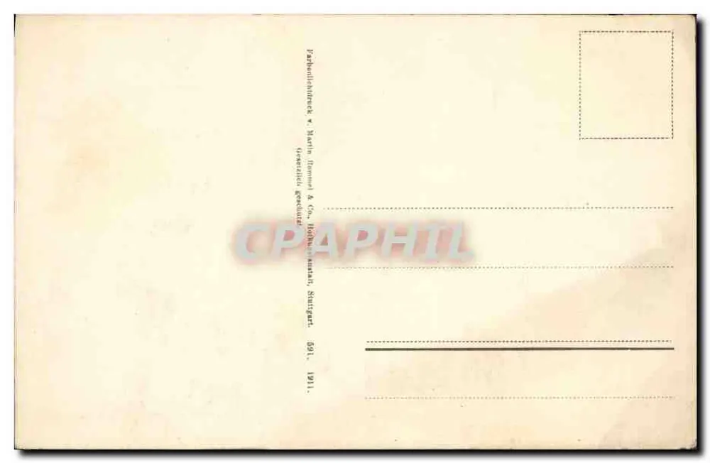 Planta com flores violetas — ilustração botânica — Parthenolidechneck & Martin Hemmel & Co., Stuttgart - Verso