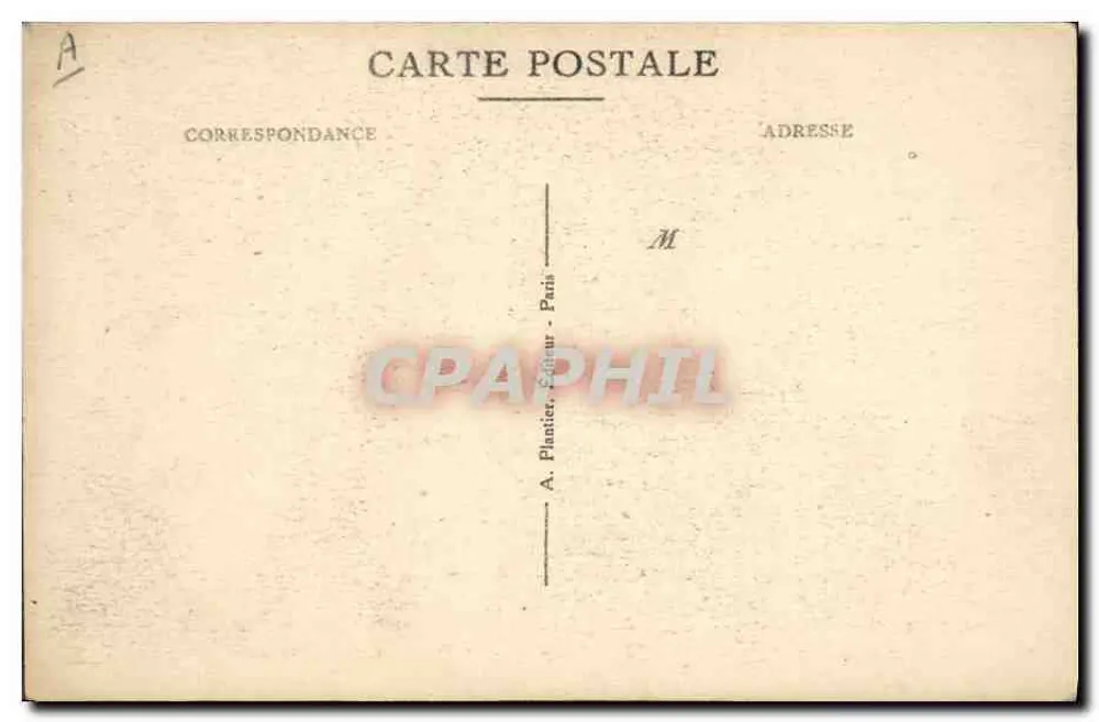 Cabaret du Néant - Paris-Montmartre — n° 5, 3° Caveau, Les Spectres tristes - Rückseite