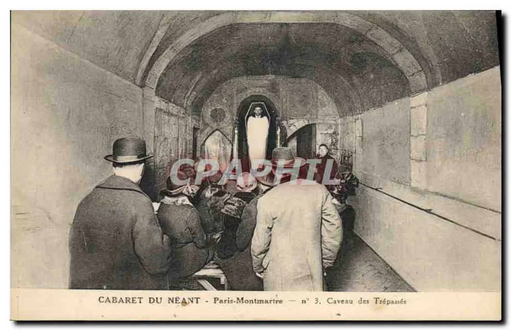 Caveau des Trépassés — Paris-Montmartre — n° 3 — Verlag A. Plantier - Vorderseite