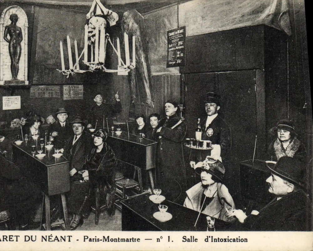 Barret du Néant - Paris-Montmartre — Nr. 1. Rauchzimmer - Vorderseite