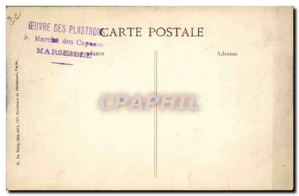 Trauerfeier des Generals Gallieni — 1. Juni 1916 — Abreise von den Invaliden - Rückseite