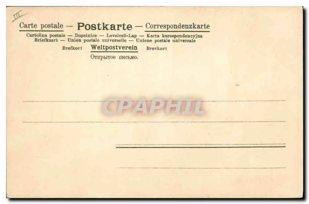 Piesy i gęsi na ogródku — wydawca anonimowy, numer serii nie widoczny - Rewers