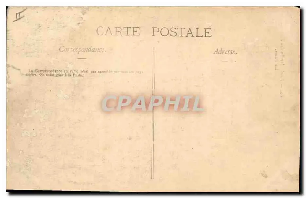 Paris — Jardin des Plantes — Le Paon. Éditeur : Le Paon. N° de série : 80. - Rückseite