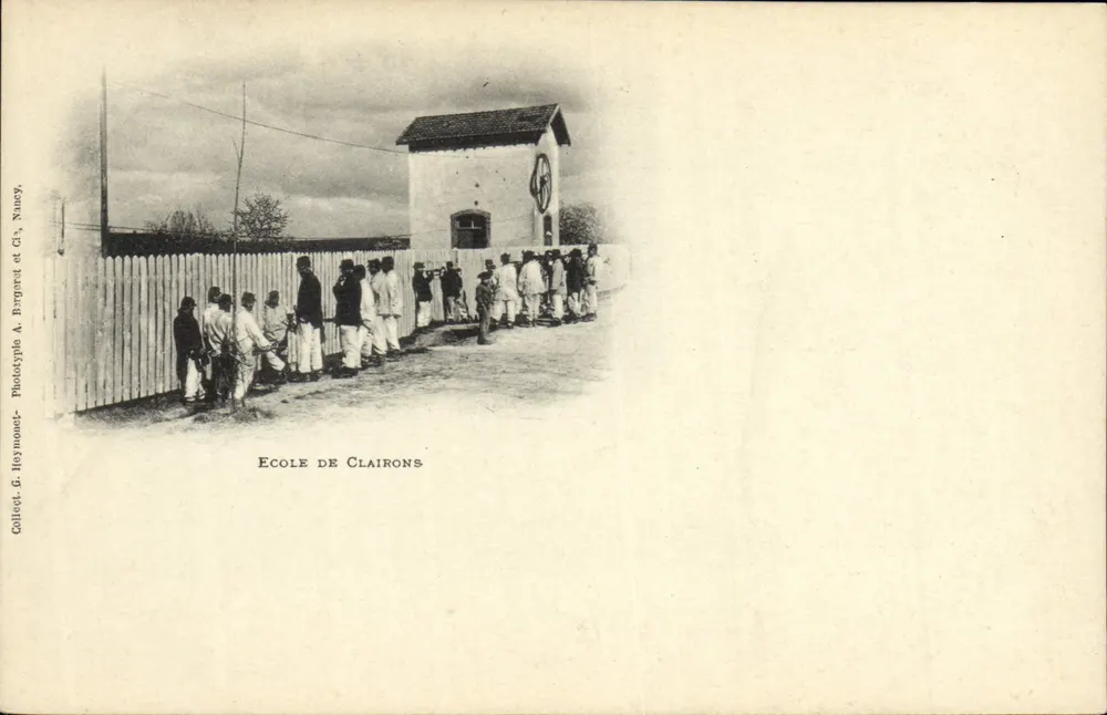 Escola de Clairons — Clairons — Fototipia G. Hoymonet, Nancy - Frente