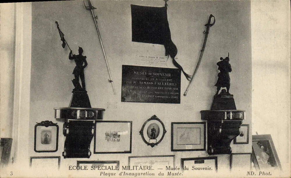 Spezielle Militärschule — Museum des Erinnerns eröffnet am 21. Juli 1902 — ND. Phot. - Vorderseite