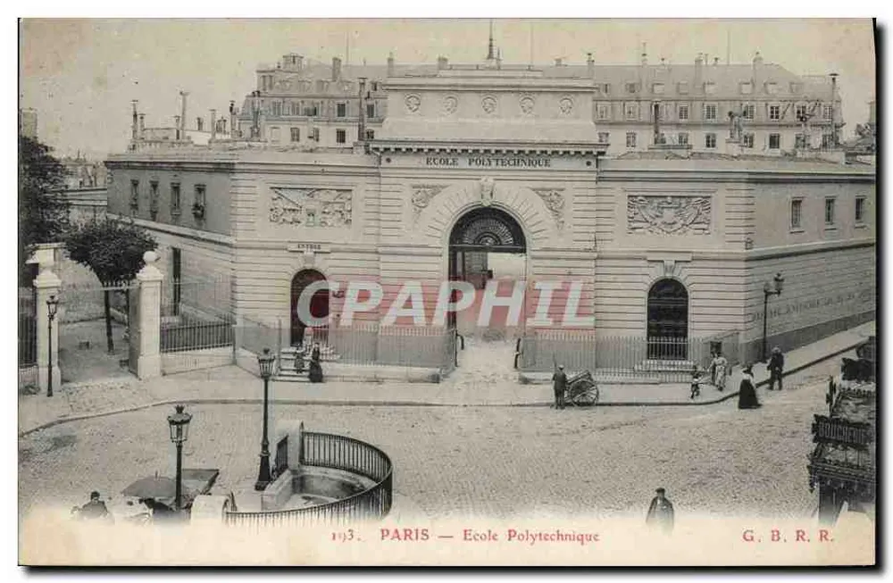 Paris — Escola Politécnica — G. B. R. R. - Frente