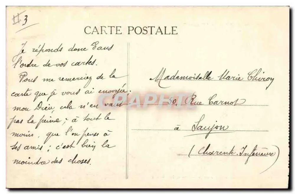 Cherbourg — O "Kléber" no Arsenal — Edição L. Ratti, Nœuveaute de Cherbours, Cherbourg - Verso