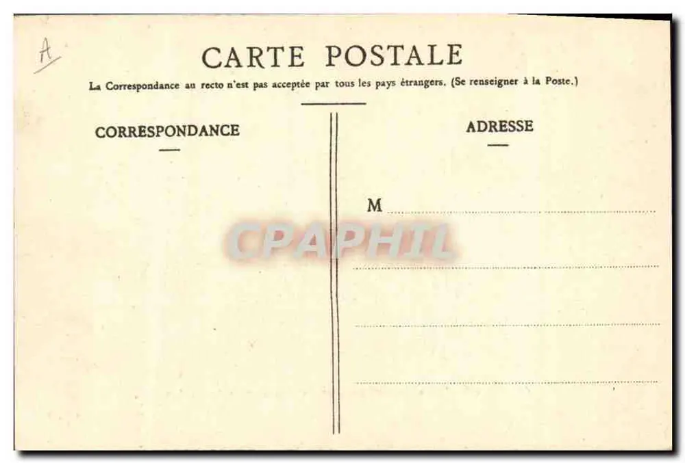 Der « Kléber », unter der Flagge des Ministers für Marine — A. Bougault, n° 485 - Rückseite