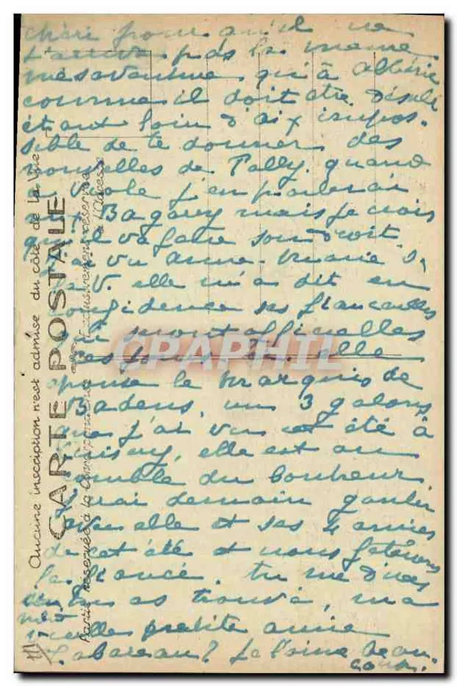 Cruzador "LORRAINE" — Marinha Militar Francesa — n° 501 - Verso