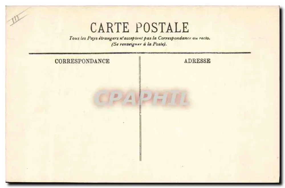 Le Lalande — aviso — LL. — Marinha de Guerra - Verso