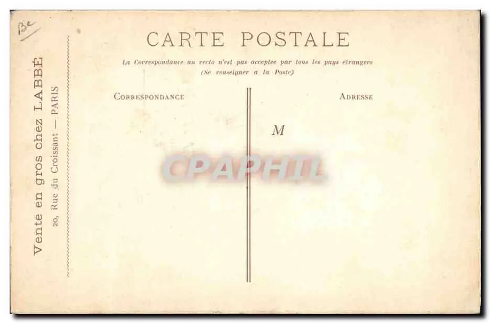 Folie d'Amour — Gesangwalzer — Atelier Dola, 150, B⁴ Montparnasse - Rückseite