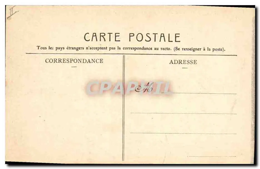 Okolice Chatel-Guyon (P.-de-D.) — Przezbrojenie Sioule — L’Hirondelle — Paris - Rewers