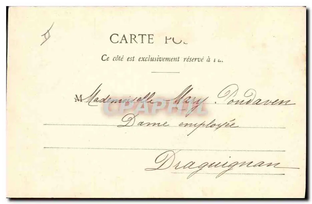 La Charité — III. — Phototyp A. Bergeret et Cie, Nancy - Rückseite