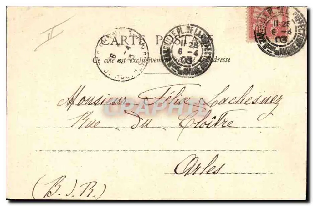 Le Petit Cyrano — Phototype A. Pergernet et Cie — Nancy - Rückseite