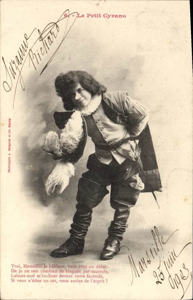 Der kleine Cyrano — Phototype A. Bergeret et Co., Nancy — Nr. 6 - Vorderseite