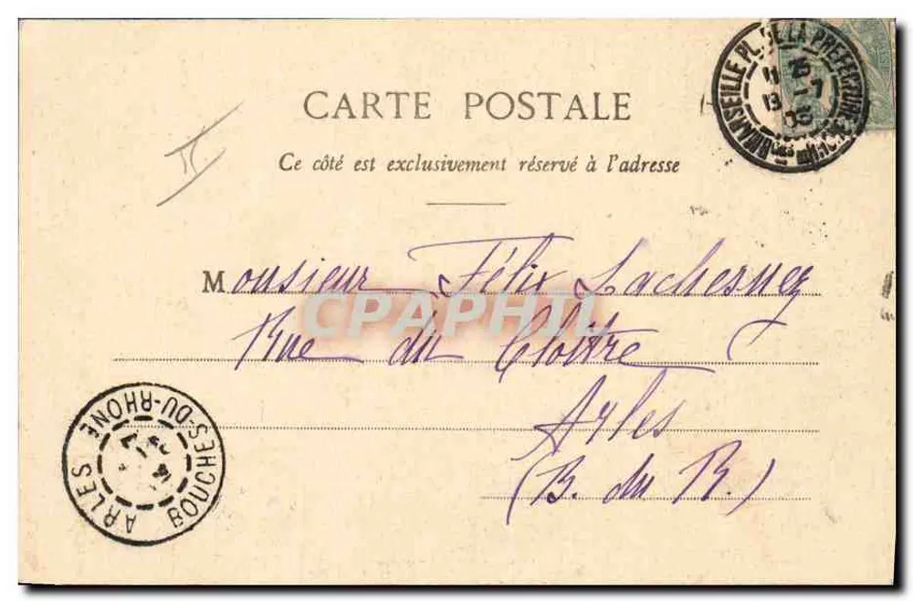 Le Petit Cyrano — Phototype A. Bergeret & Cie, Nancy — n°7 - Rückseite